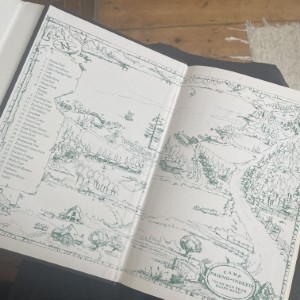 when the book got a map
